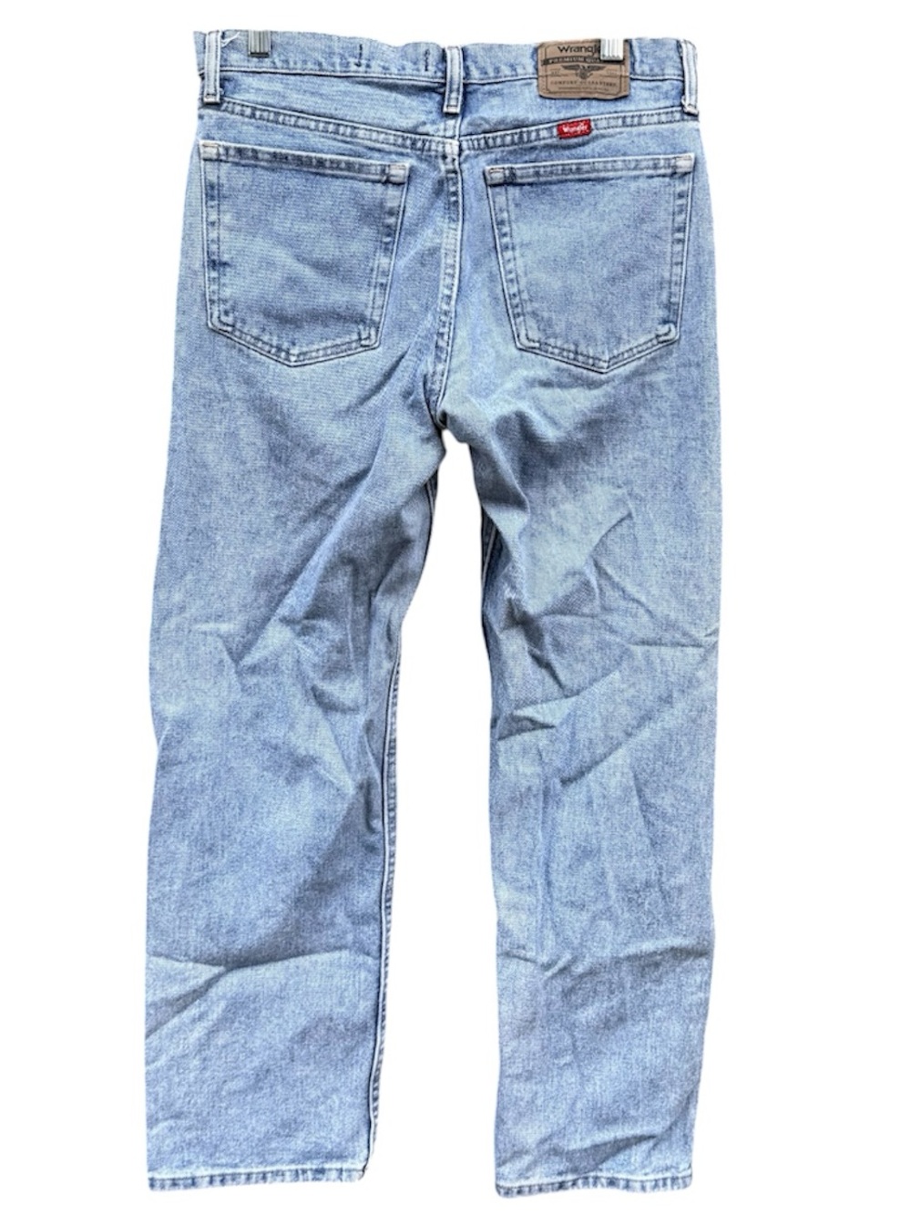 Wrangler Relaxed Light Wash Denim Jeans Size 32x30